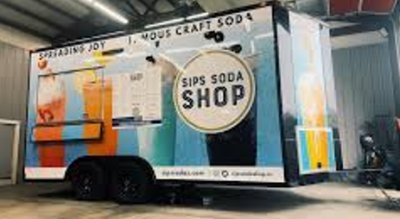 truck sips soda shop